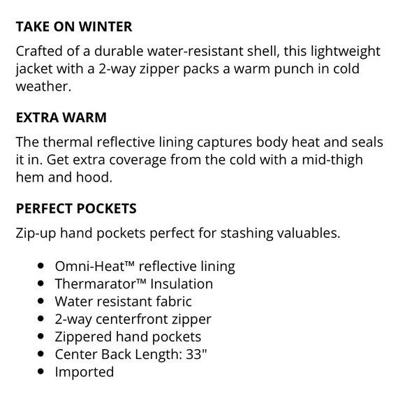 ‼️FIRM‼️ NWT Columbia XL 16/18 powder lite mid jacket tradewinds grey gray - Picture 6 of 14